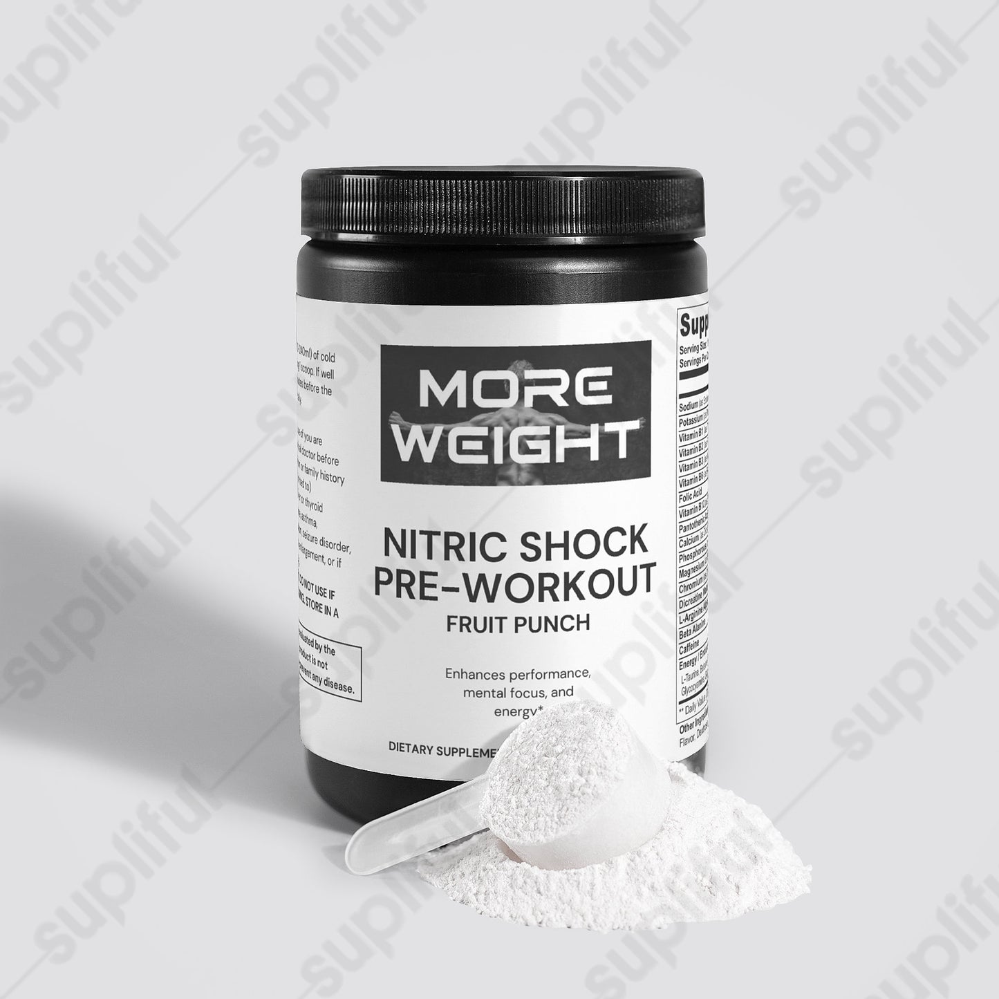 Nitric Shock Pre-Workout Powder (Fruit Punch)